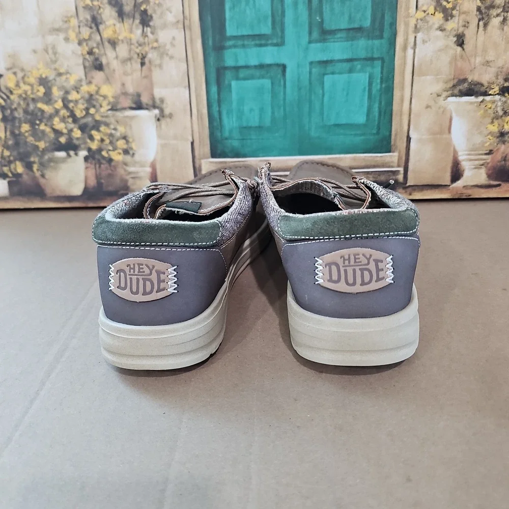 Hey Dude Shoes Paul Loafers Brown Men's US size 9